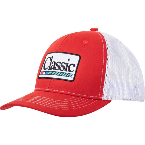Snapback kids red trucker cap 