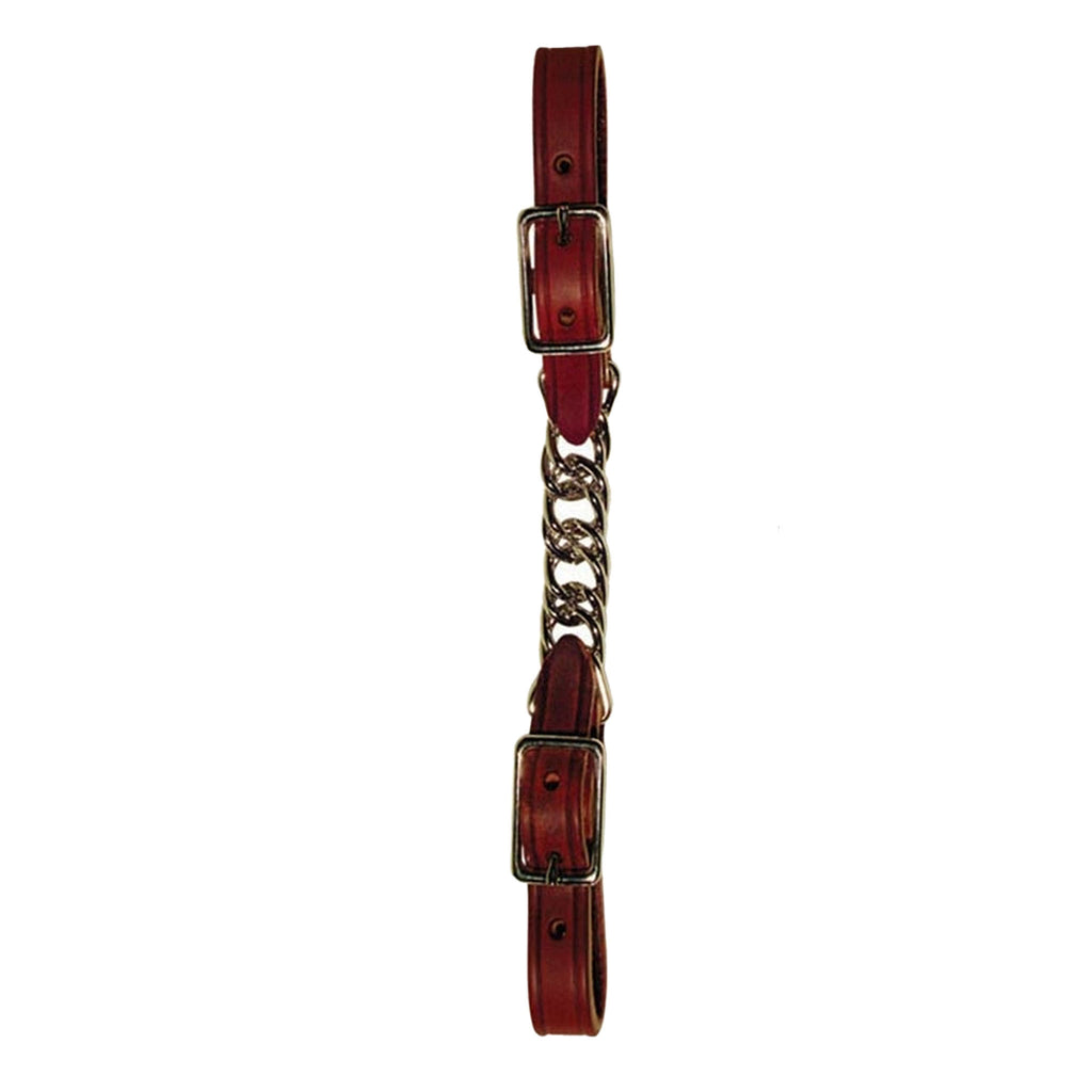 Vertical view of twisted chain bit.