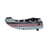 Full closed side view of Mesa Tapestry Assist Open Pocket Knife with Belt Clip