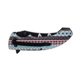 Fully closed pocket clip side view of Mesa Tapestry Assist Open Pocket Knife with Belt Clip