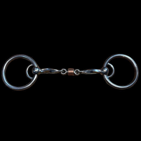 Locked O Ring with 3 piece slow square mouthpiece.