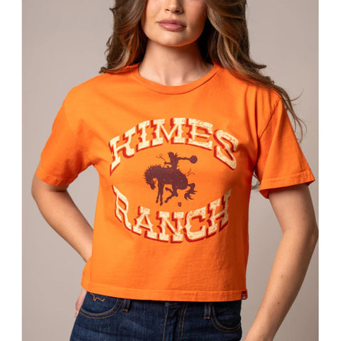 Kimes Ranch Lucky B Bucking Vintage Orange Tee