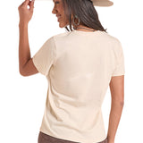 Back side view of Buckle Up Graphic Tee 