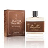 Leather #1 Reserve Cologne bottle and box