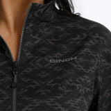 Cinch Women's Black 1/2 Zip Jacket