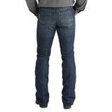 Men's dark wash slim fit jeans