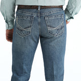 Cinch Men's Ian Medium Stone Jean Back Pockets