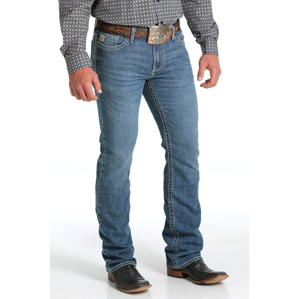 Cinch Women's Jenna Stretch Mid Rise Relaxed Fit Boot Cut