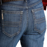 Cinch Men's Ian Indigo Mid Rise Slim Bootcut Jeans