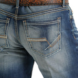 Cinch Men's Ian Dark Stone Wash Jeans