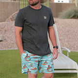 Cinch Men's Saddle Bronc Swim Trunks