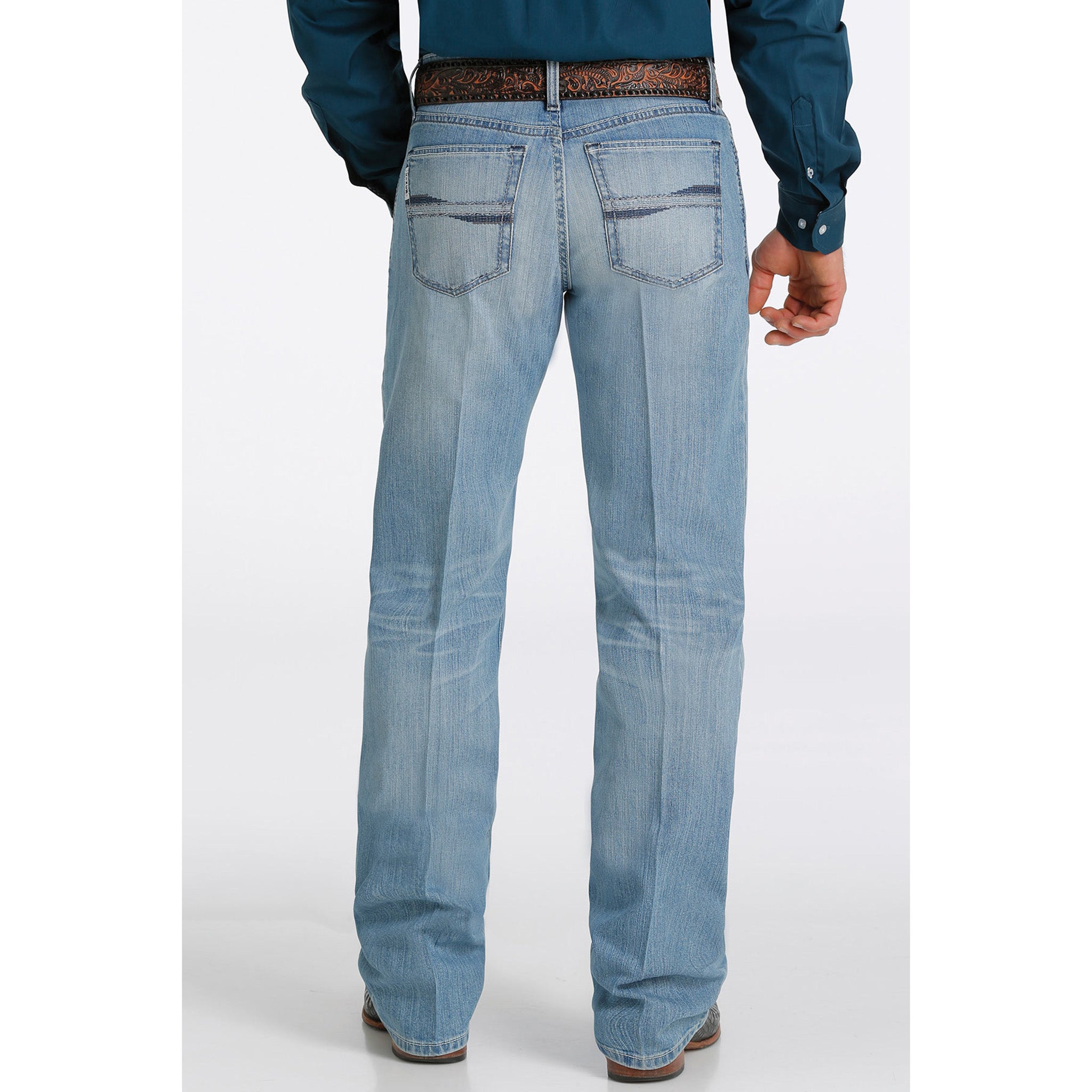Cinch Men's White Label Light Wash Jeans – Western Edge, Ltd.