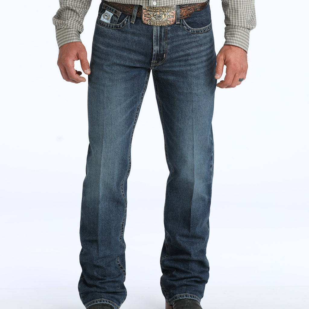 Front side view of White Label Dark Wash Jeans