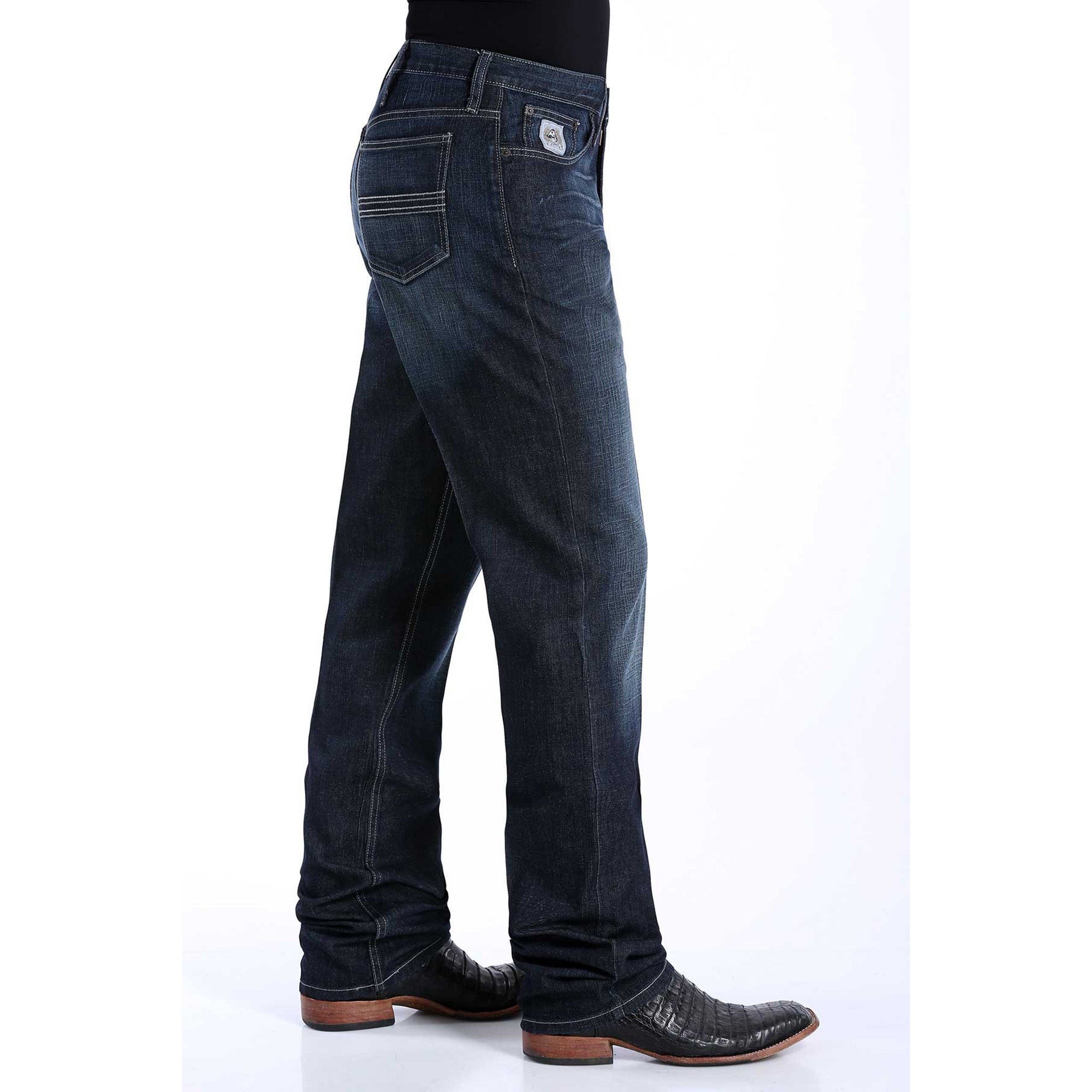 myseグレンジンズリスト Cinch Jeans | Men's Slim Fit Silver Label - Dark Stone