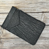 Black Elephant Card Holder with money clip.