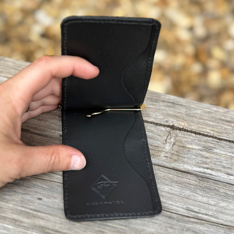 Fenoglio Black Caiman Money Clip