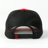 Cinch Black/Red Cinch Patch Cap