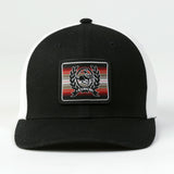 Cinch Black & White Flexfit Logo Cap