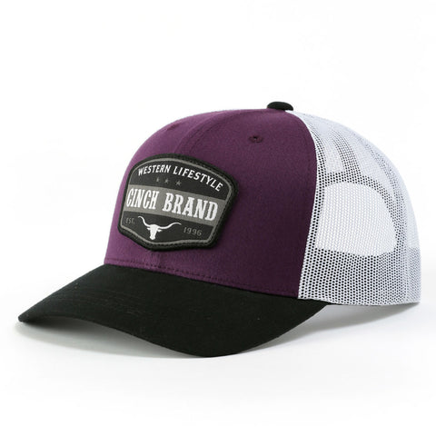 Cinch Purple Brand Cap