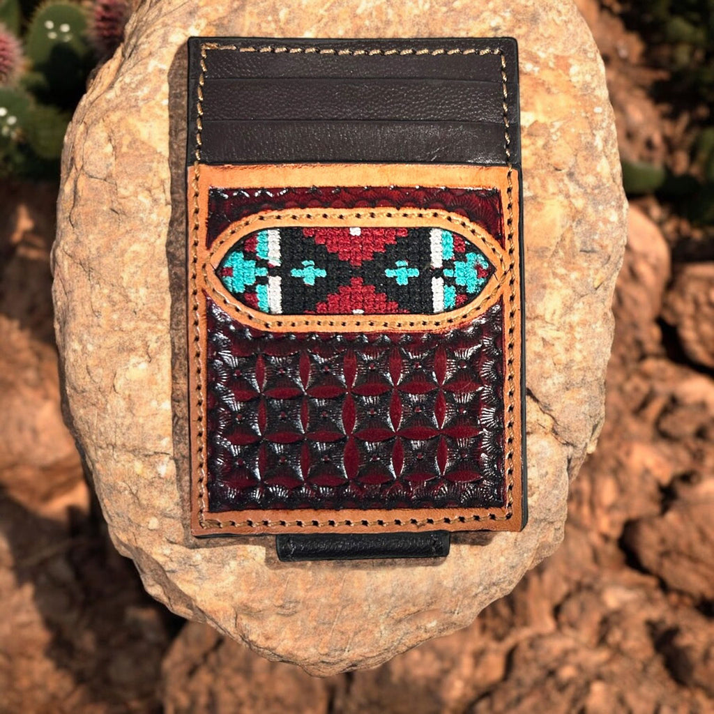 Twisted X Money Clip Card Holder