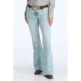 Cinch Women's Light Wash Lynden Trouser Front View