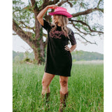 Black Cowgirl Dress