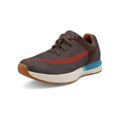 Twisted X Casual Shoes Men's Active Dark Taupe Grenadine