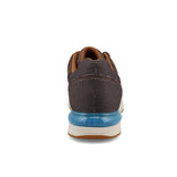 Twisted X Casual Shoes Mens Active Dark Taupe Grenadine heel view