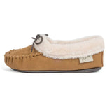 Blazin' Roxx® Ladies' Monica Tan Faux Fur Lined Moccasins Side View