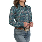 Cinch Women's ArenaFlex Geo Print Shirt