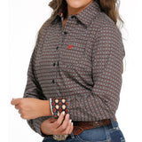 Cinch Women's Multi Aztec Stripe Shirt