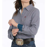 Cinch Women's Multi Geo Print Shirt