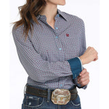 Cinch Women's Multi Geo Print Shirt