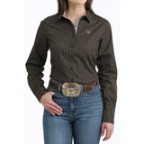 Cinch Women's Geo Stripe Button Down Shirt