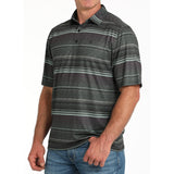 Cinch Arena Flex Multi Striped Polo