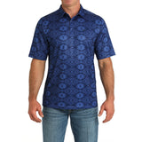 Blue Aztec Arena Flex Polo