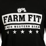Cinch Men's Black Farm Fit Tee