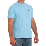 Cinch Men's Light Blue Bronc Tee