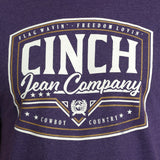 Cinch Men's Purple Tee