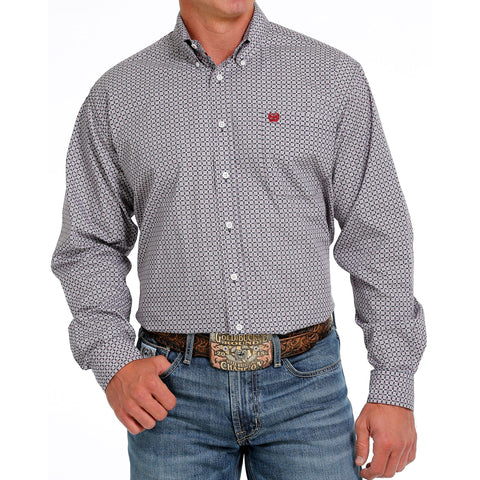 Cinch Men's Geo Multi Color Print Shirt