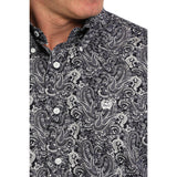 Cinch Men's Multi Color Paisley Long Sleeve Shirt