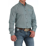 Cinch Men's Tencel Striped Shirt