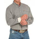 Cinch Multi Geo Print Long Sleeve Shirt