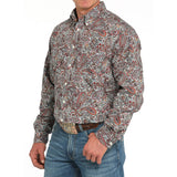 Paisley Print Long Sleeve Shirt