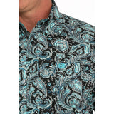 Cinch Men's Paisley Print Shirt