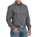 Cinch Men's Geometric Print Long Sleeve Western Shirt.