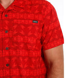 Cinch Red Aztec Shirt