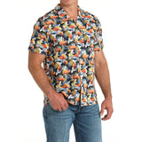 Cinch Men's Aloha Angus Camp Shirt