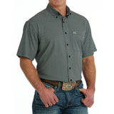 Cinch Men's Arenaflex Black Short Sleeve