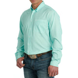 Cinch Men's Mint Geo Arena Flex Shirt